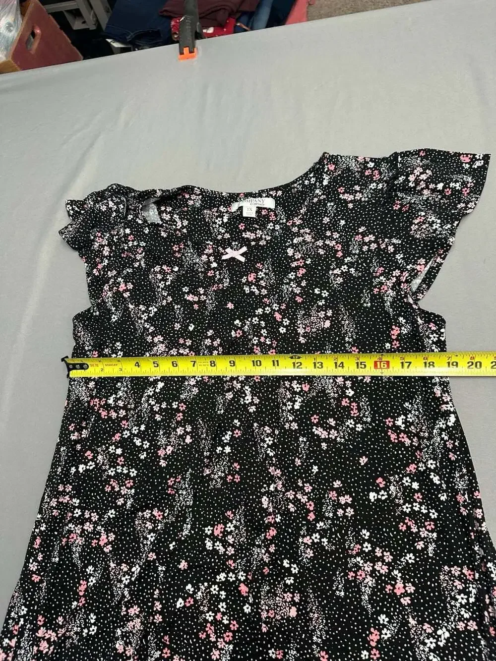 Company Ellen Tracy Floral Print Pajama Gown/Nightgown